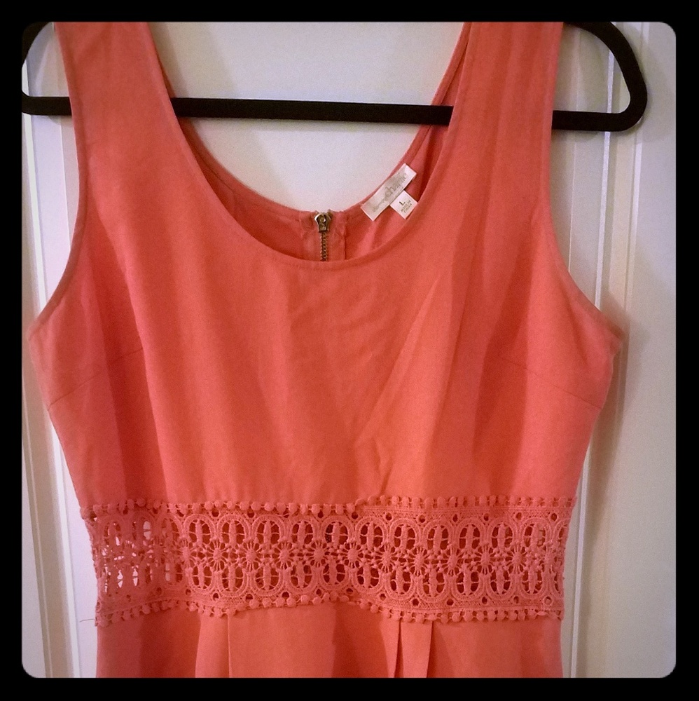 Coral Charming Charlie's Dress